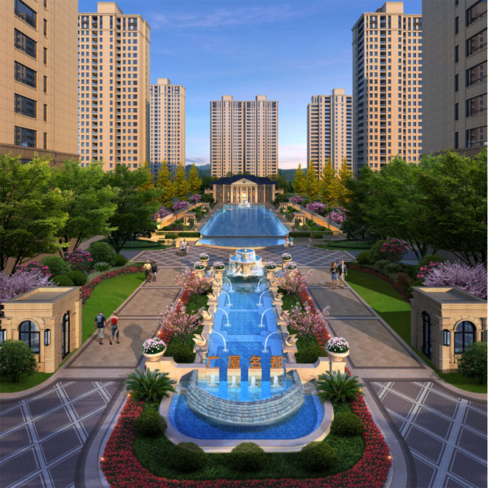 耒阳市广厦名都样板间