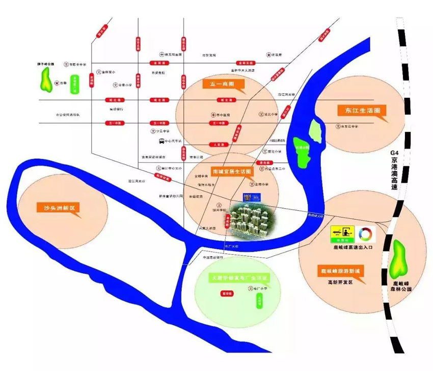 耒阳市台北帝宝区位图