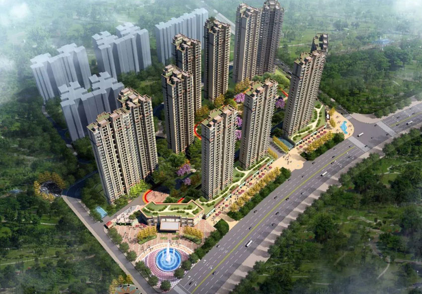 耒阳市外滩壹号实景图