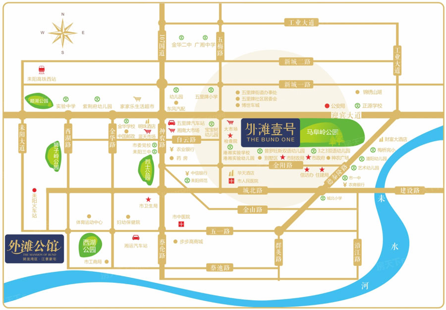 耒阳市外滩壹号区位图