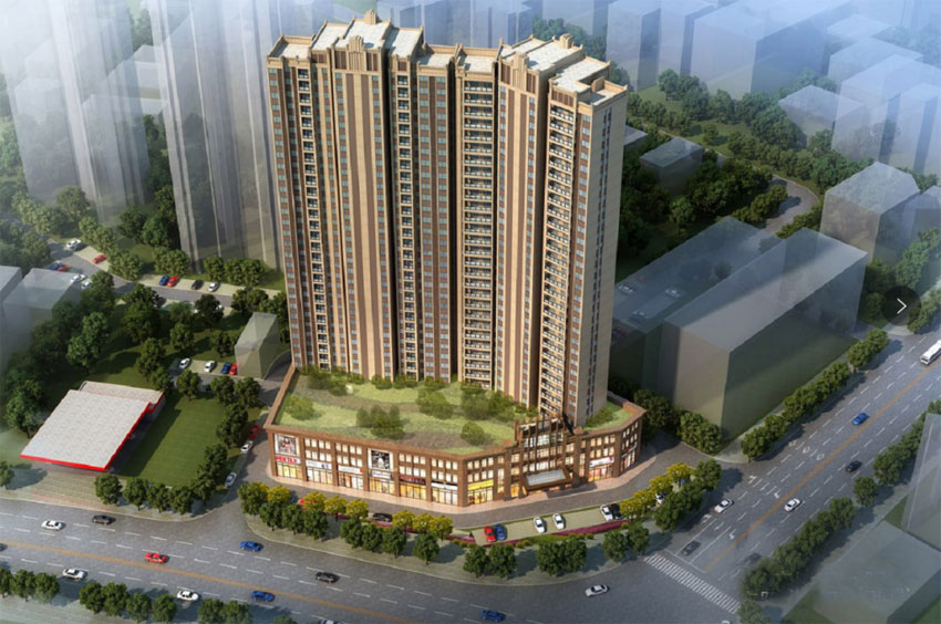 耒阳市碧水明珠实景图