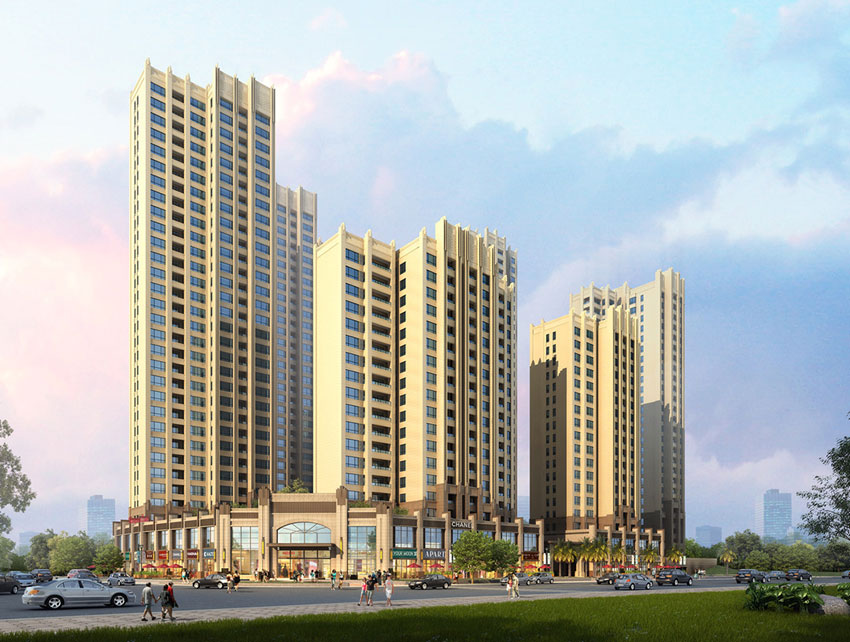 耒阳市滨江首府效果图