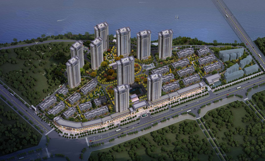 耒阳市华远万江府效果图