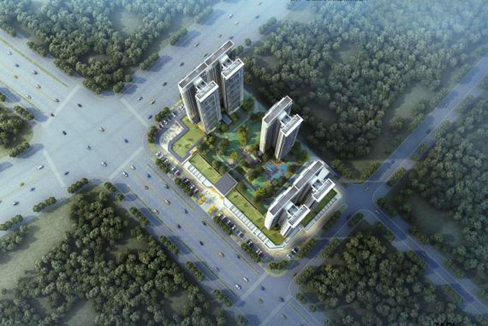 耒阳市金色江湾实景图