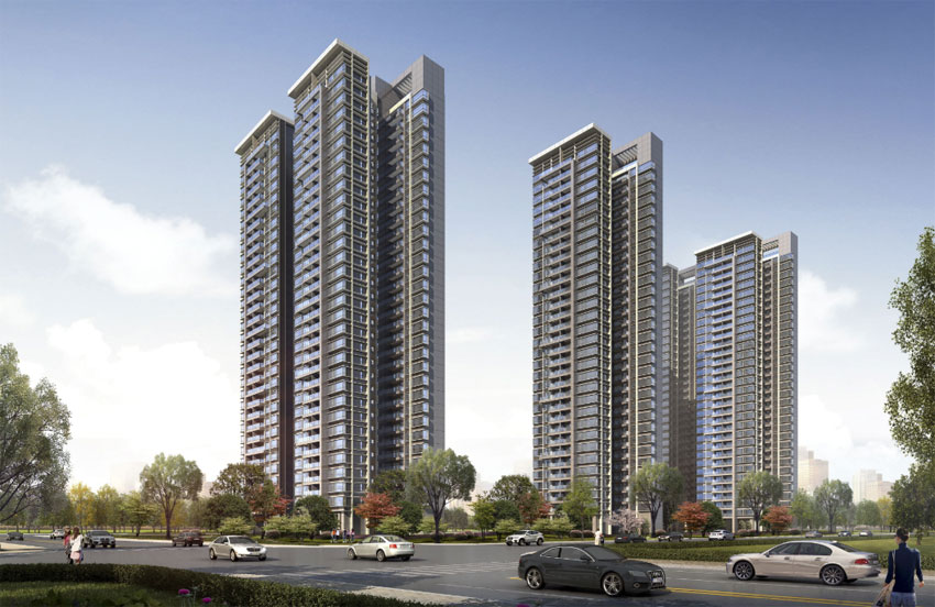 耒阳市金色江湾效果图