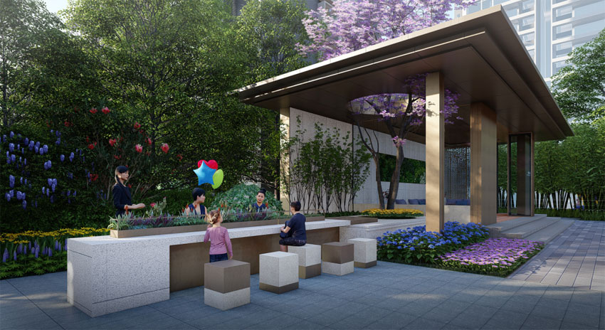 耒阳市金色江湾样板间