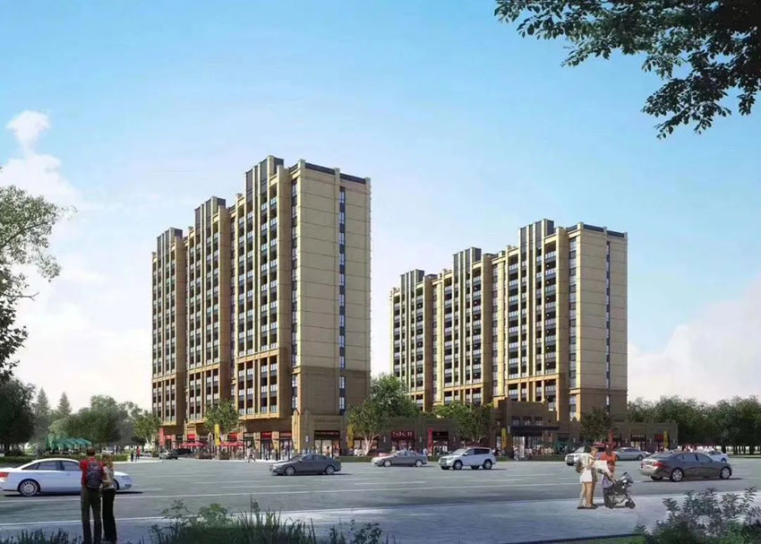 耒阳市愿京博雅苑效果图