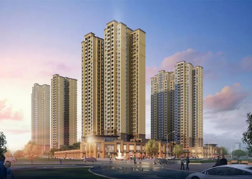 耒阳市时代央著实景图