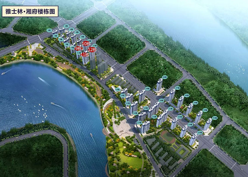 耒阳市雅士林湘府实景图