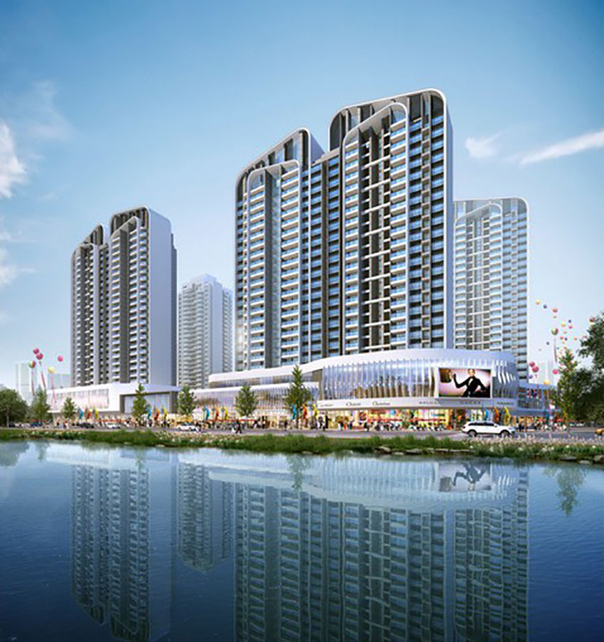 耒阳市合兴顺湖城实景图