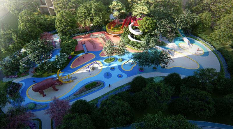 耒阳市合兴新城效果图