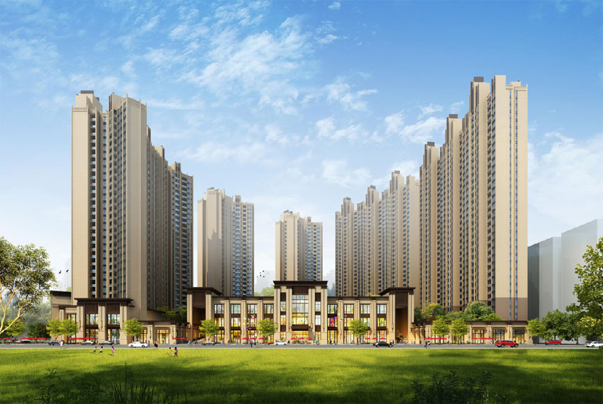 耒阳市金域水岸实景图