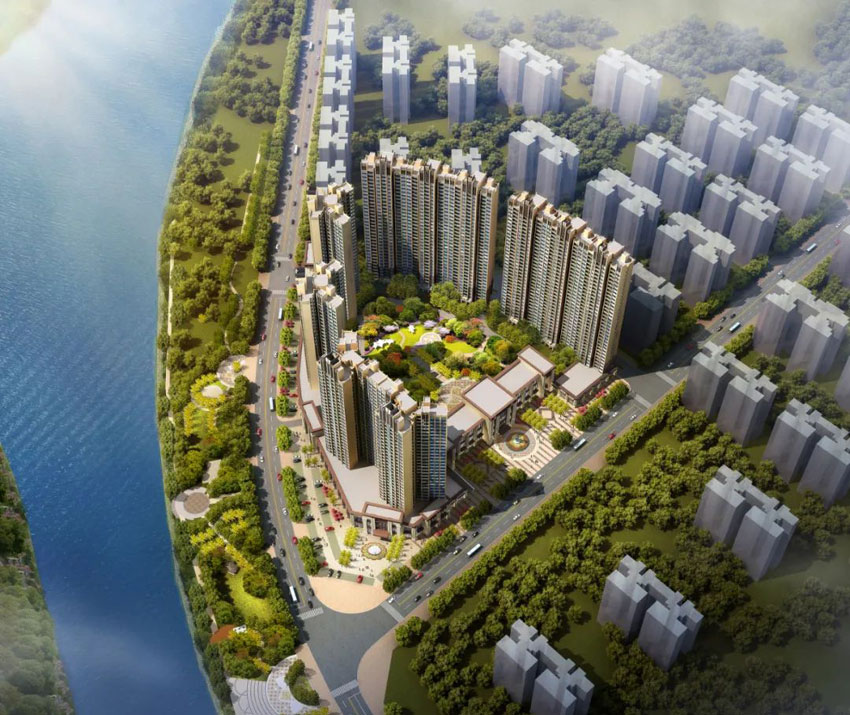 耒阳市金域水岸效果图