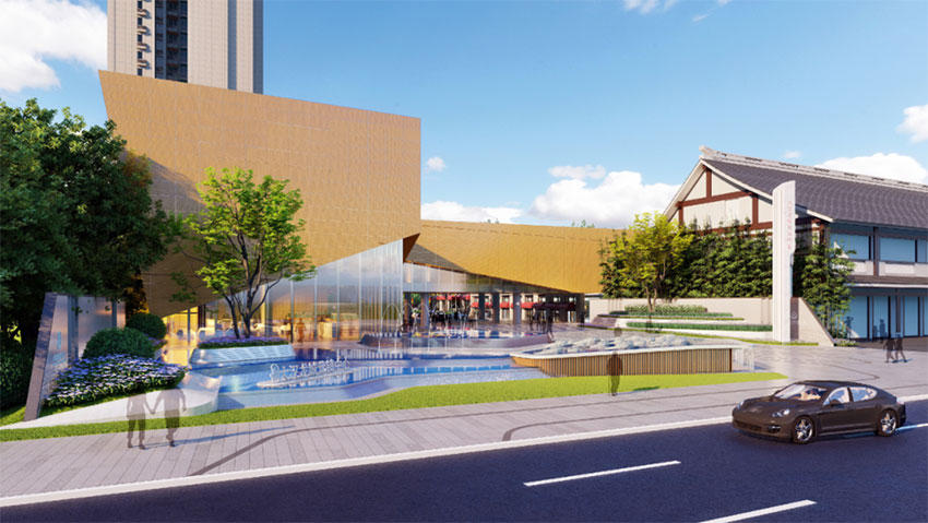 耒阳市大汉龙城效果图