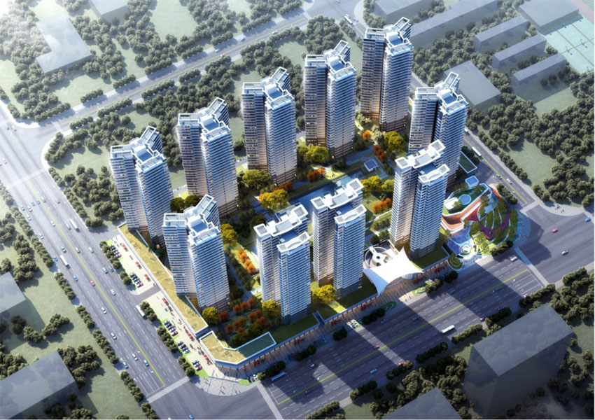 耒阳市印象顺湖效果图