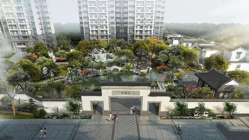 耒阳市桃李江南实景图