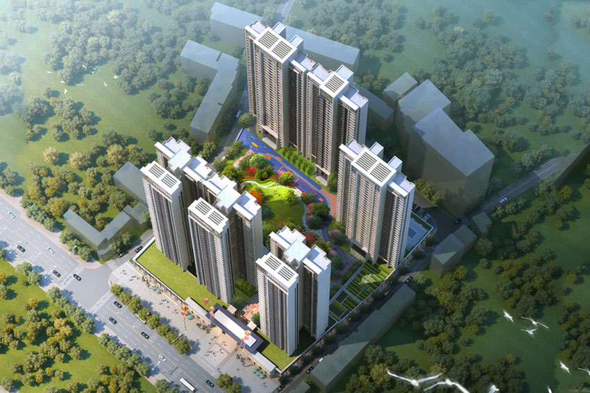 耒阳市万顺壹品实景图