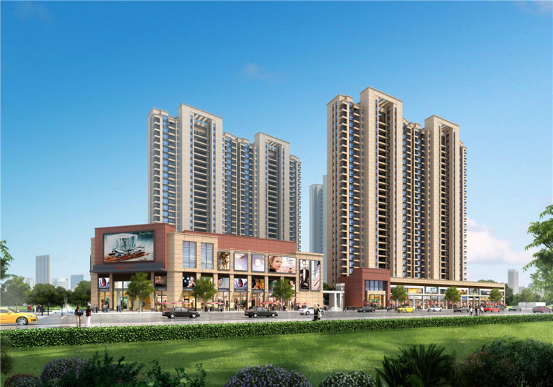 常宁市宜水新城城市花园配套图