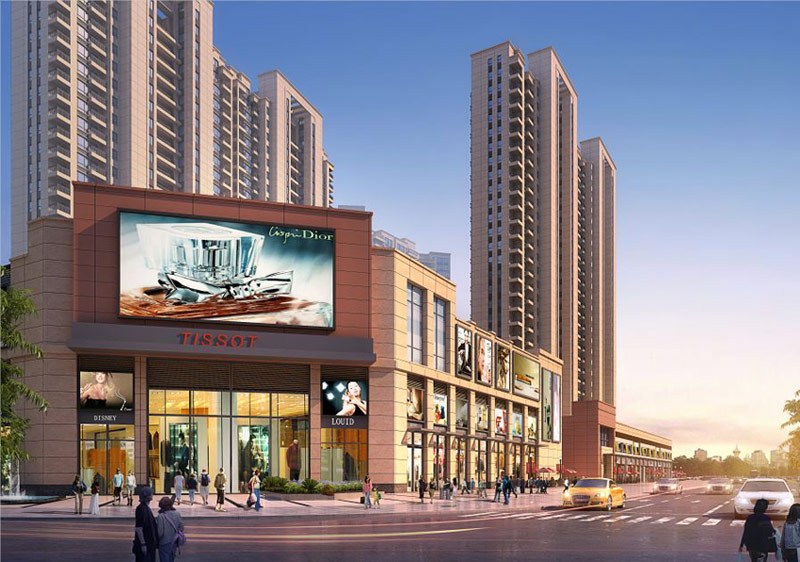 常宁市宜水新城城市花园样板间