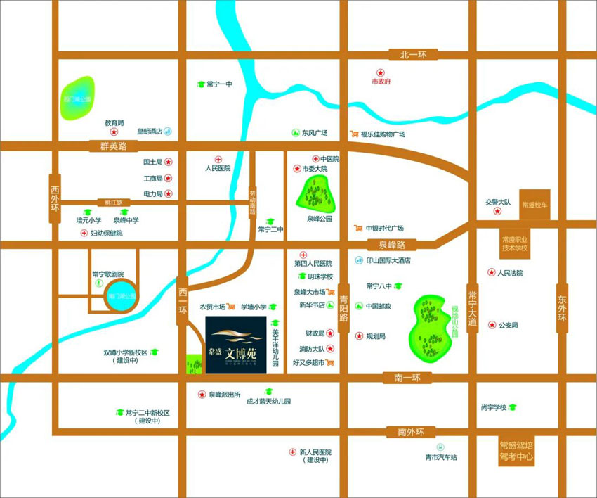 常宁市常盛文博苑区位图