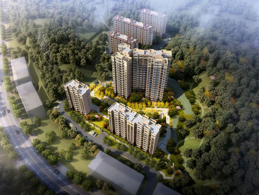 常宁市清华一品桃李郡实景图