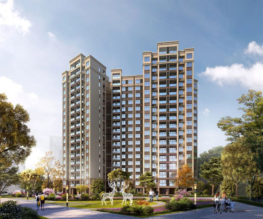 常宁市清华一品桃李郡效果图