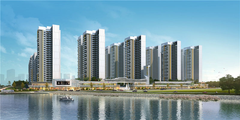 常宁市合兴新城效果图