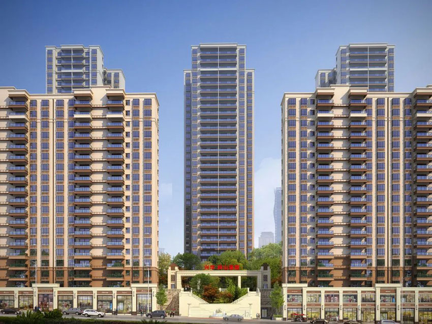 常宁市畔山豪庭实景图