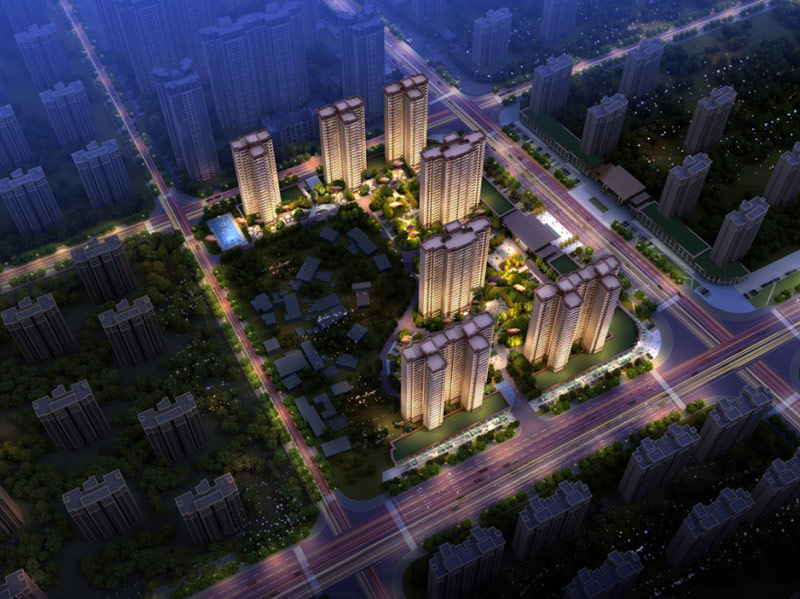 常宁市万象双尊府效果图