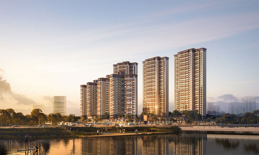 常宁市万象玖樟台实景图