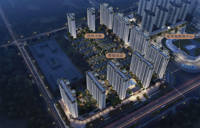 湘阴县湘阴大院实景图