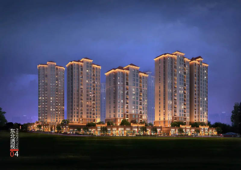 资兴市青鲁湖尚城效果图