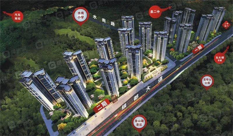 永兴县江山府二期翰林效果图