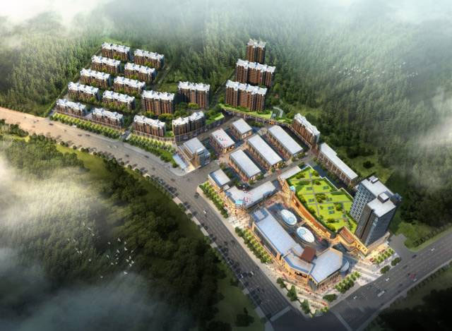 永兴县龙山家居建材广场实景图