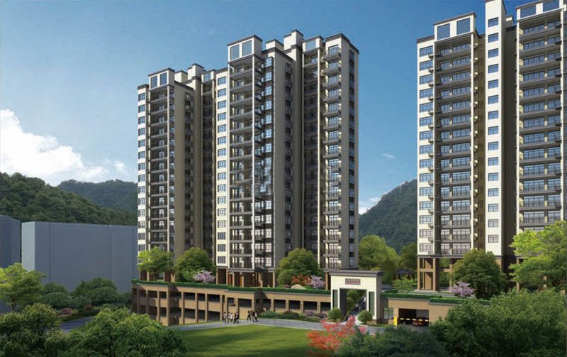 永兴县银城铂悦府效果图