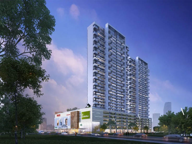 永兴县友阿天街实景图