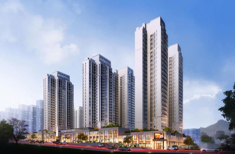 宜章县隆昇花园效果图