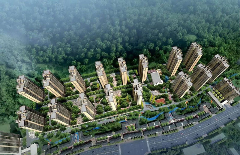 宜章县万利星城实景图