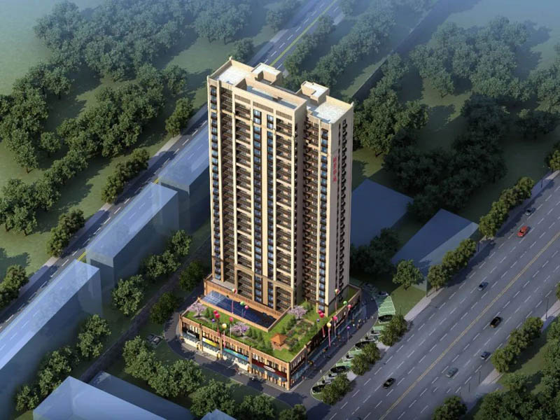 宜章县丽景华庭实景图