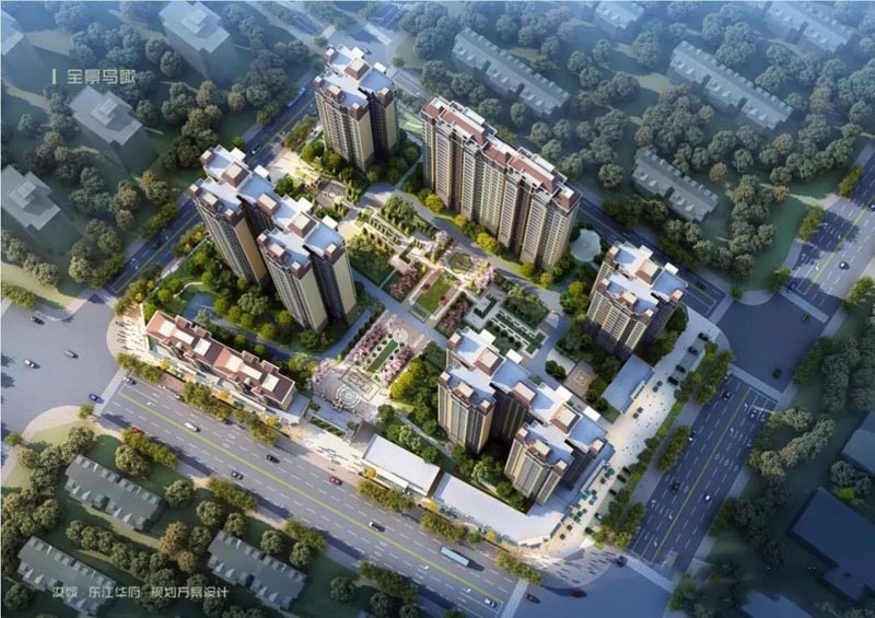 汝城县东江华府三期锦锈实景图