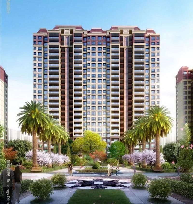 汝城县东江华府三期锦锈效果图