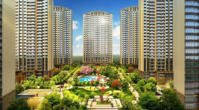 汝城县翡翠华庭实景图