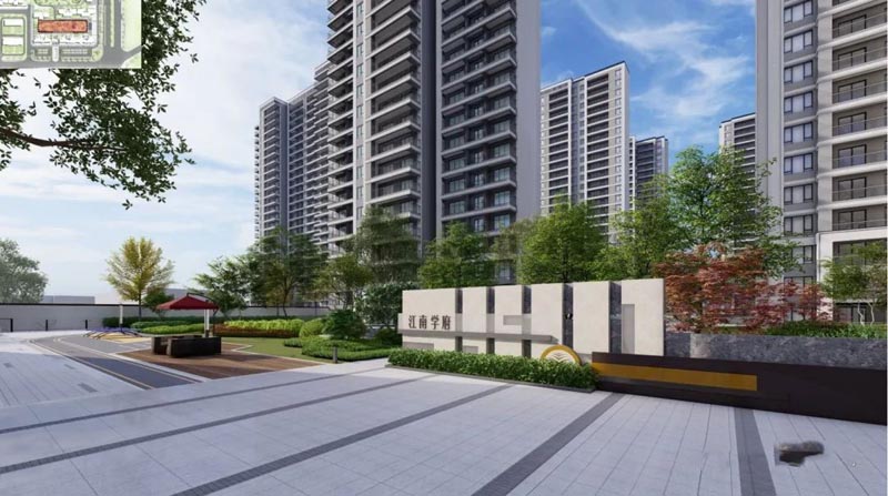 汝城县江南学府区位图