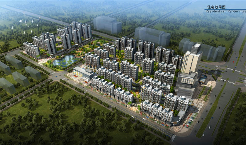 汝城县三江花苑实景图