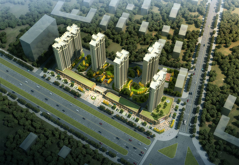 岳阳县御花苑实景图