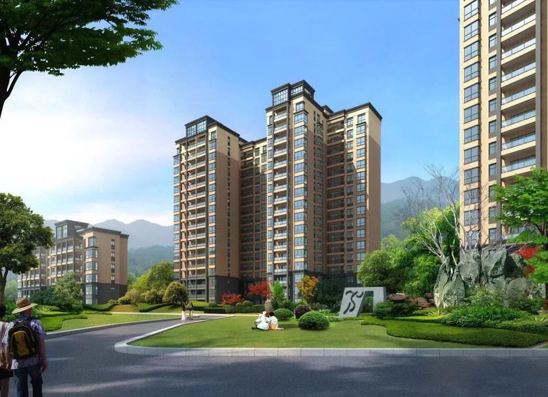 桂东县玲珑新天地效果图