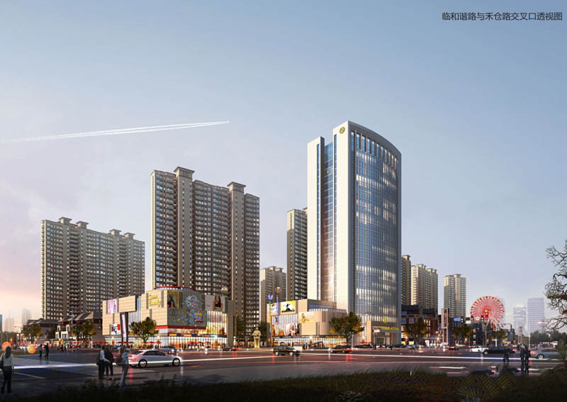 嘉禾县禾仓国际文旅之城效果图