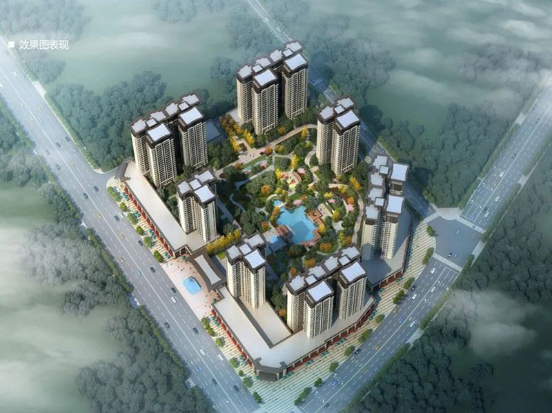 嘉禾县皇廷凤凰城效果图