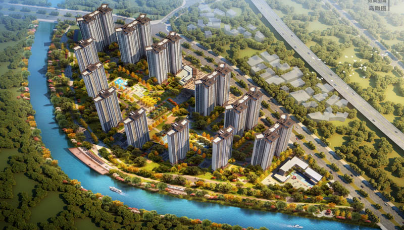 嘉禾县汇景雍和居实景图