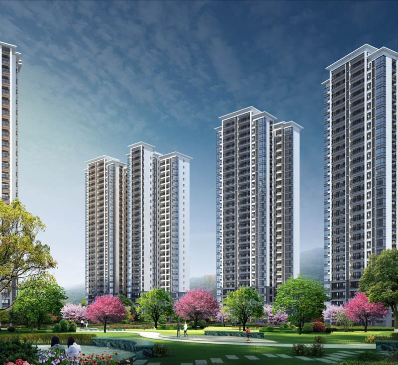 嘉禾县九老峰首府效果图